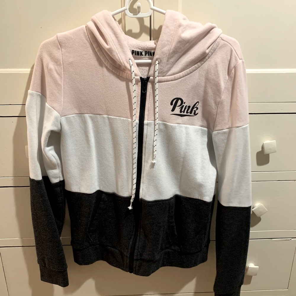 Pink sweatshirt!